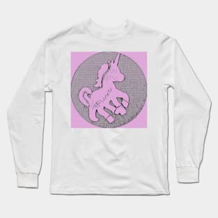 #Hashtag Looser Unicorn Long Sleeve T-Shirt